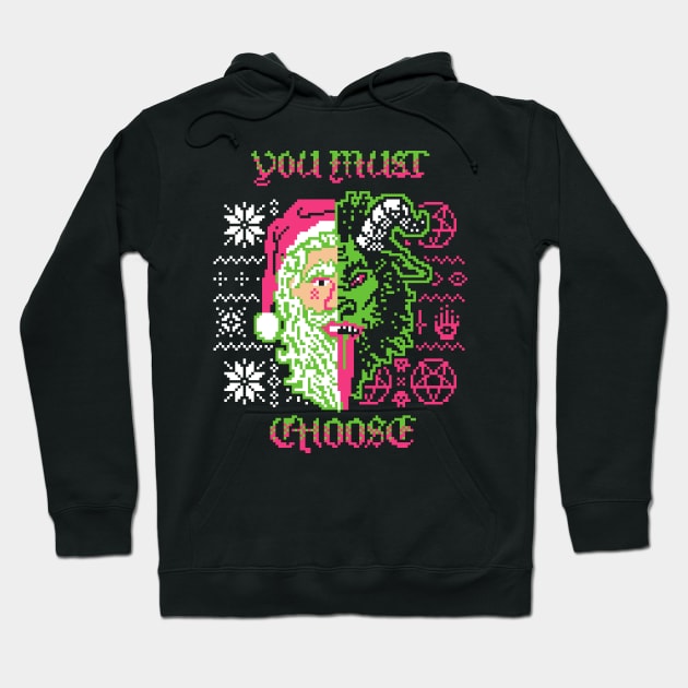 You Must Choose Hoodie by Hillary White Rabbit